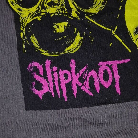 Slipknot  25th Anniversary Graphic Gray T-Shirt - Picture 3 of 7